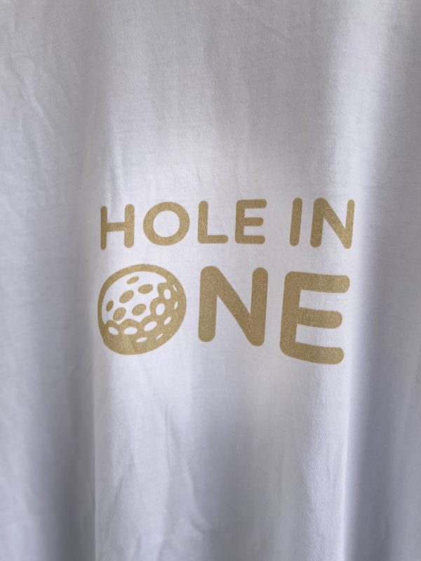 Hole in One T-Shirt - White