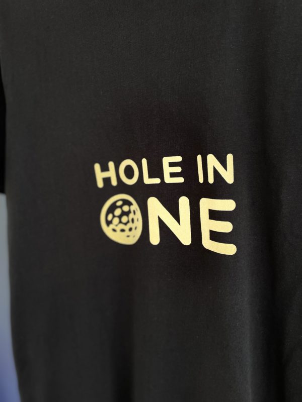 Hole in One T-Shirt - Black