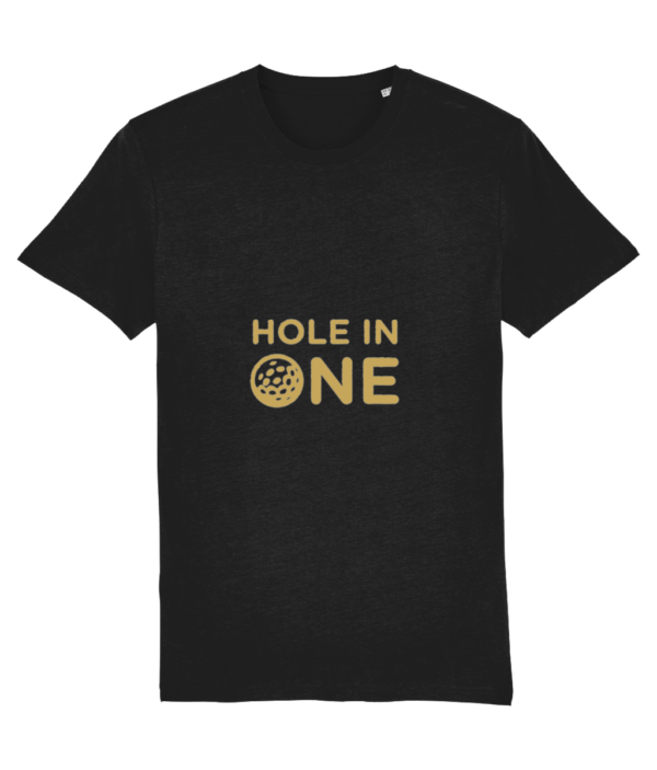 Hole in One T-Shirt Black