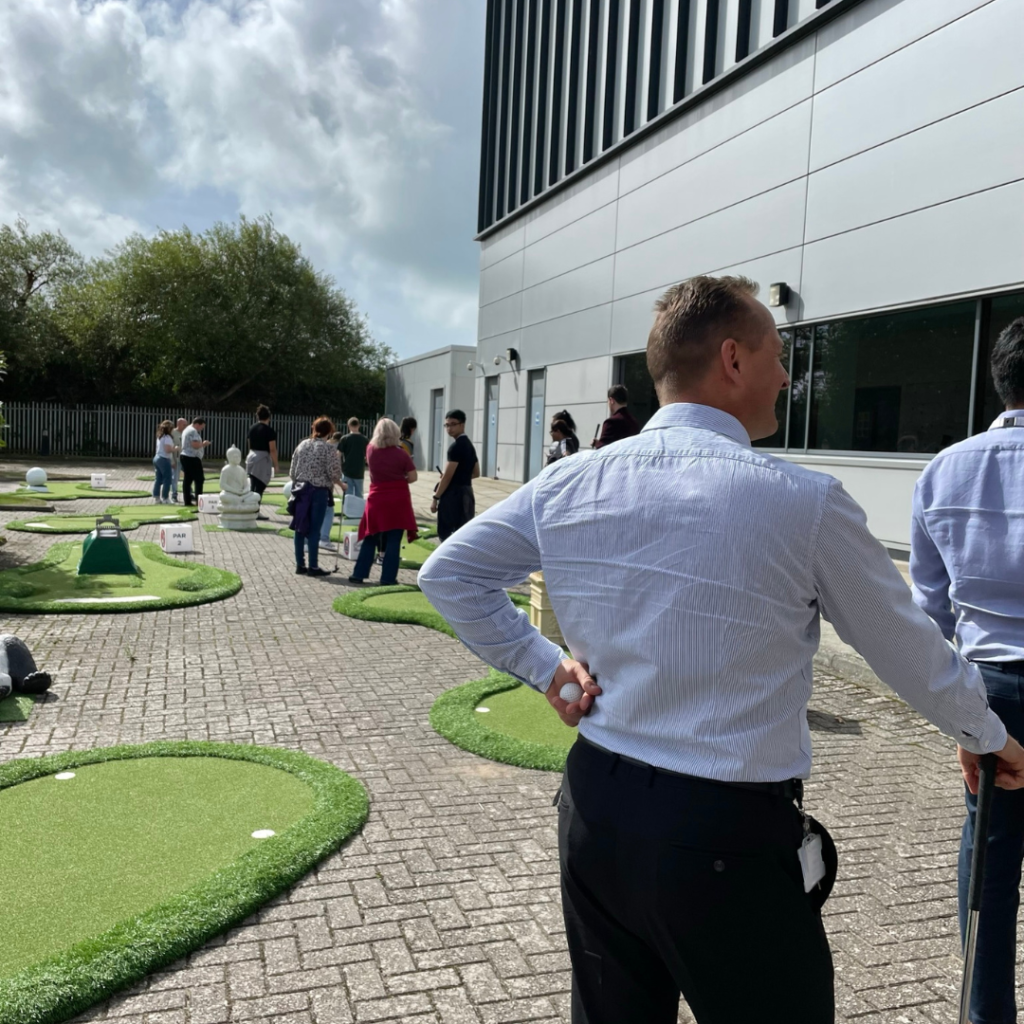 Corporate Events Rayner Crazy Golf