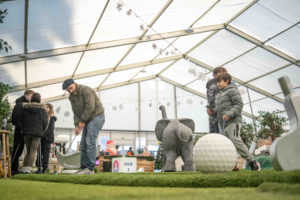 Globetrotters Christmas Mini Golf at Camping World Horsham