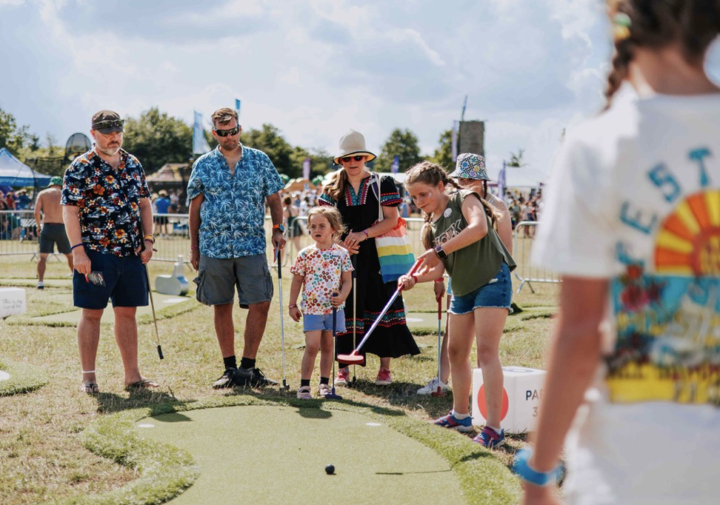 Festival mini golf