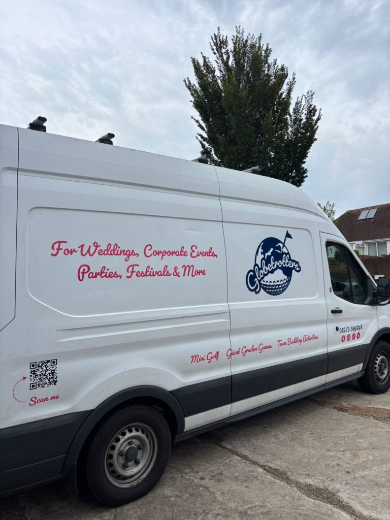Branded van